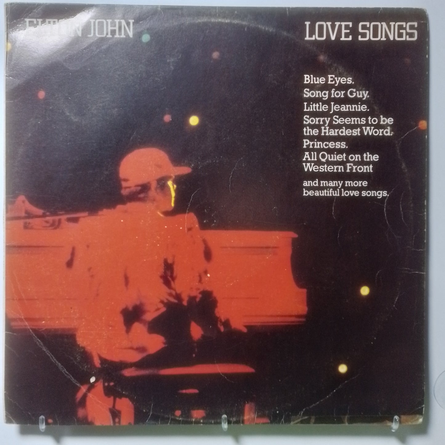 lp Elton John Love Songs made peru 1982 pop rock