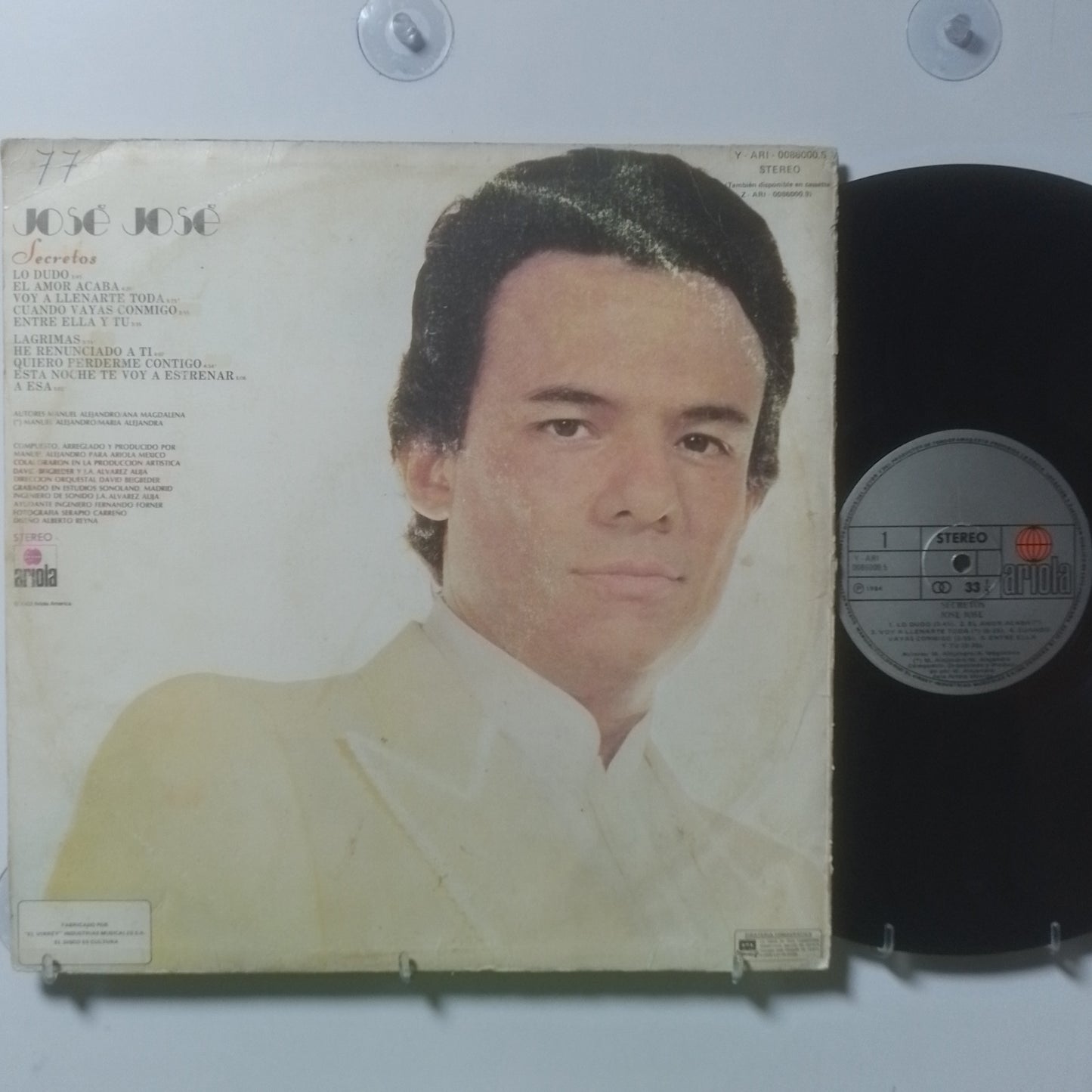 lp jose jose secretos made peru 1984 balada latin