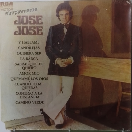 lp Jose Jose Simplemente Jose Jose made peru 1979 latin bolero