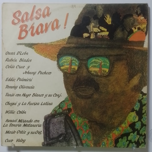 lp salsa brava ruben blades celia cruz willie colon varios made peru 1985 salsa