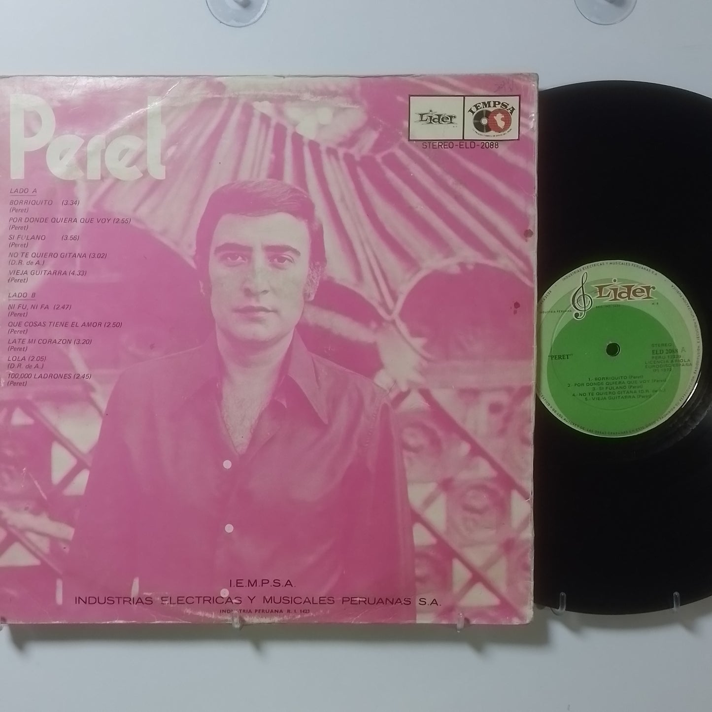 lp peret peret made peru 1972 latin pop