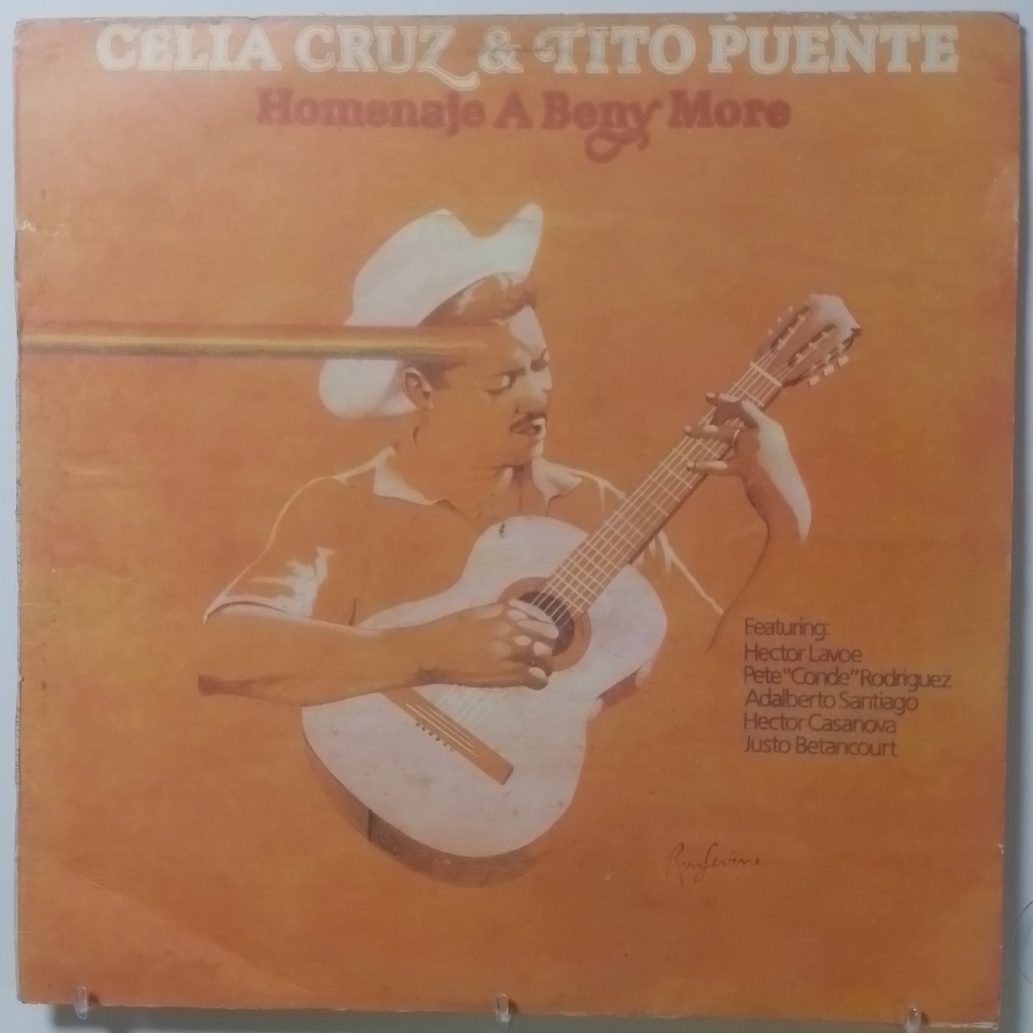 lp Celia Cruz & Tito Puente homenaje a benny more made peru 1986 salsa