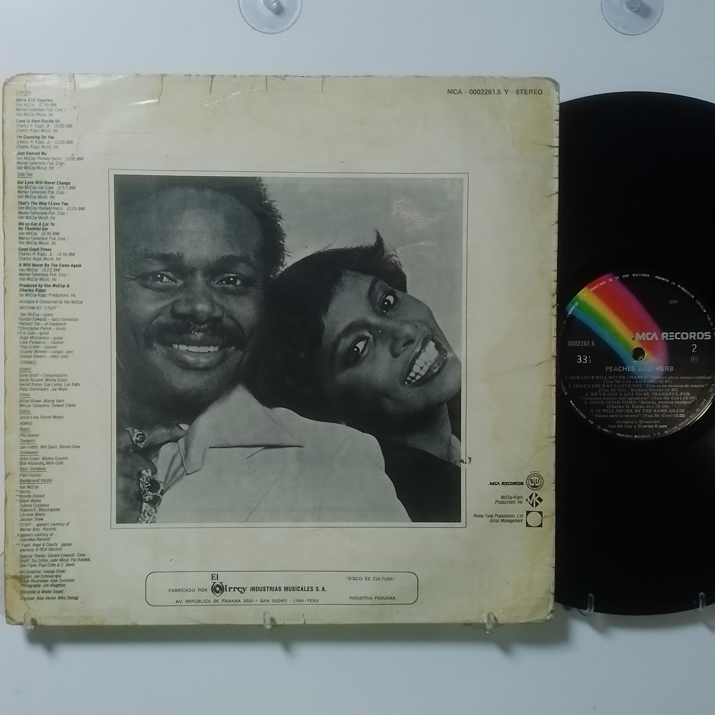 lp Peaches & Herb Peaches & Herb made peru 1977 funk soul