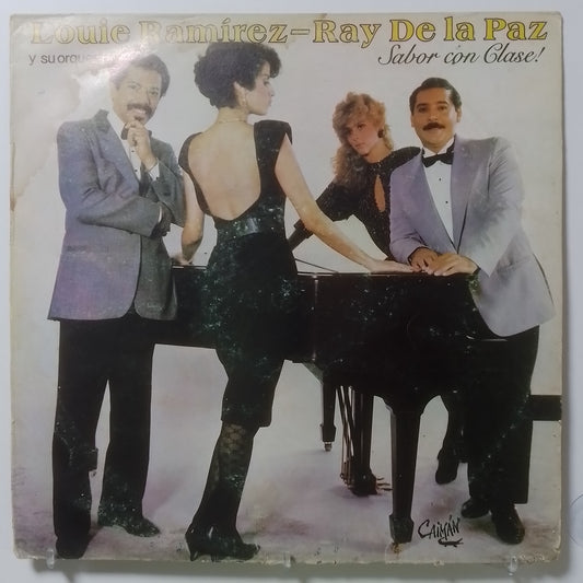 lp Louie Ramirez Y Su Orquesta Ray De La Paz Sabor Con Clase made peru 1986 salsa