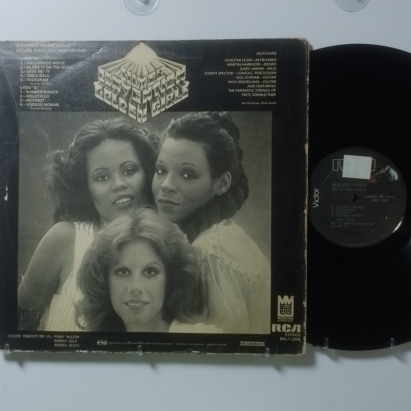 lp Silver Convention Golden Girls made peru 1977 funk disco