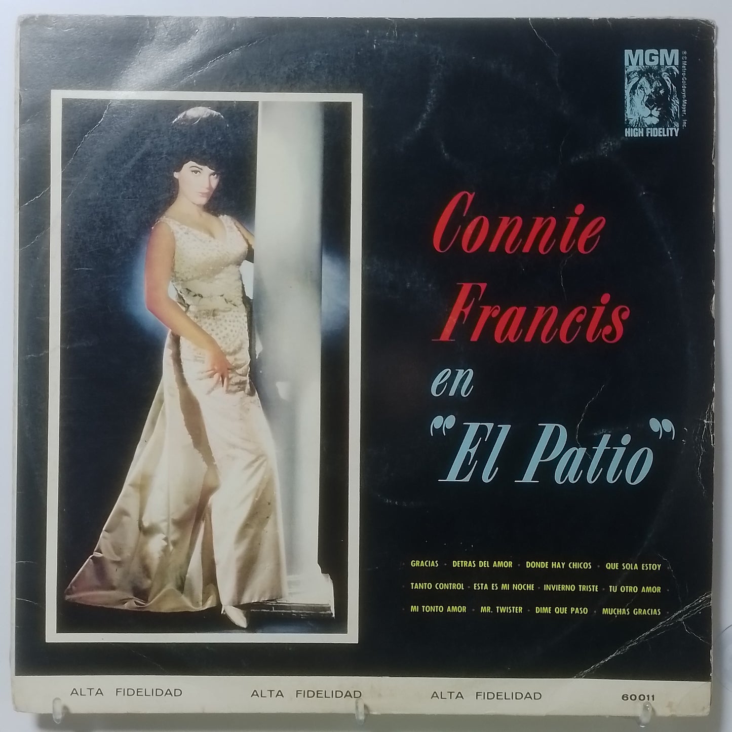 lp Connie Francis Connie Francis En El Patio made peru 1962 latin pop