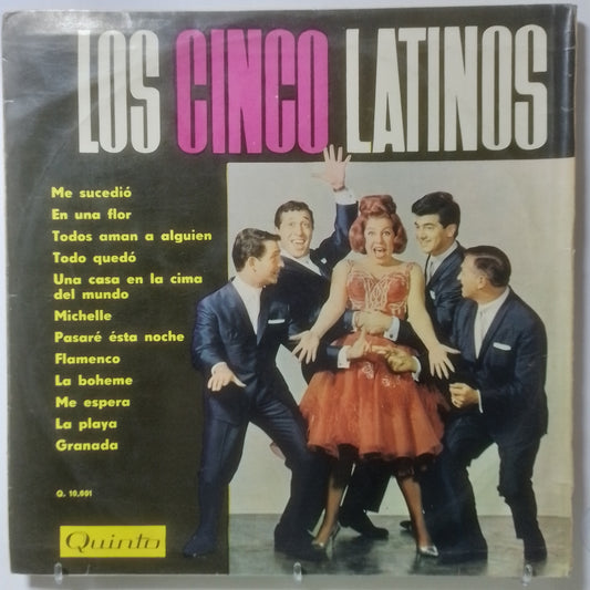 lp los cinco latinos con lucio milena y su orquesta made peru 1959 latin rock