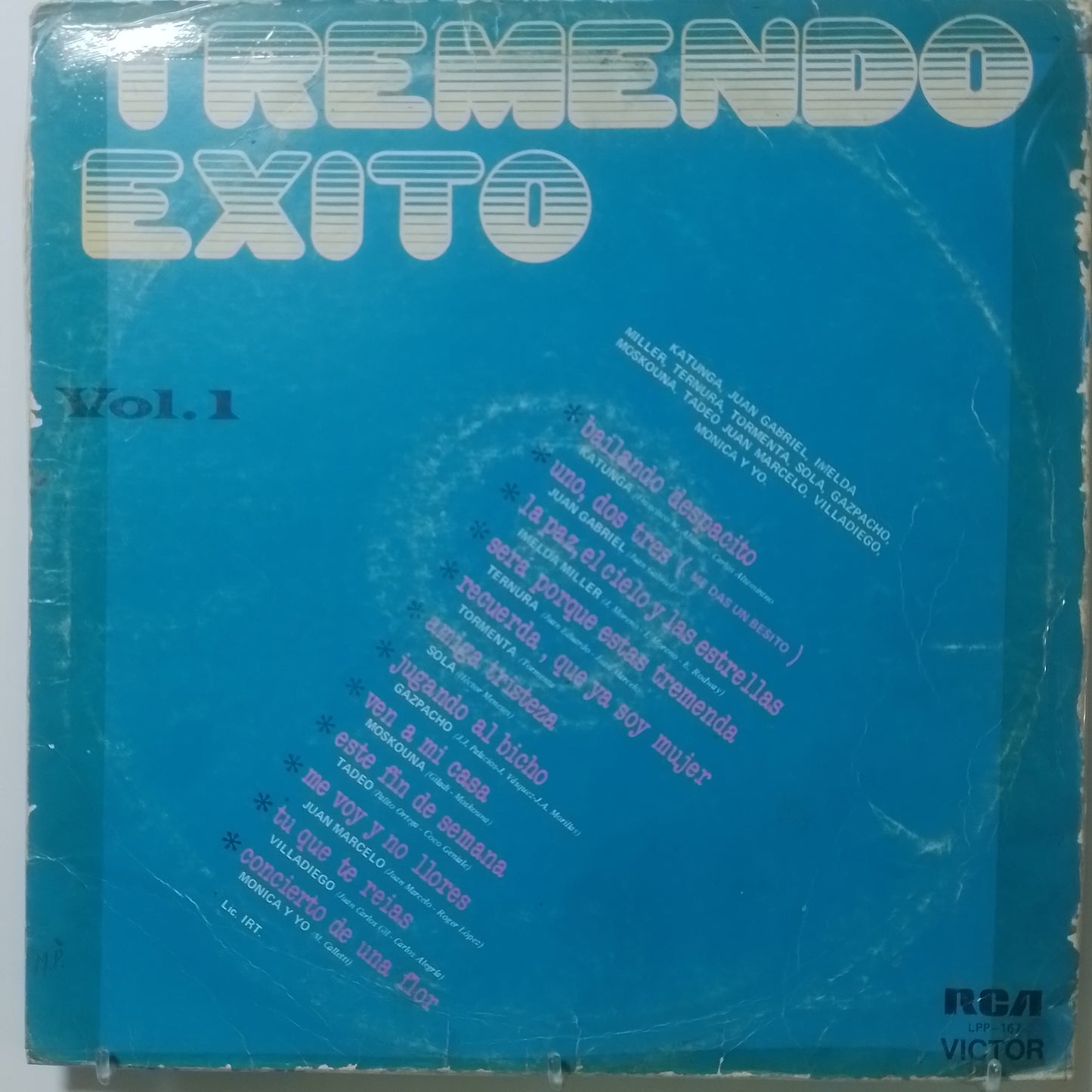 lp tremendo exito vol 1 katunga juan gabriel tomenta made peru 1980 latin balada