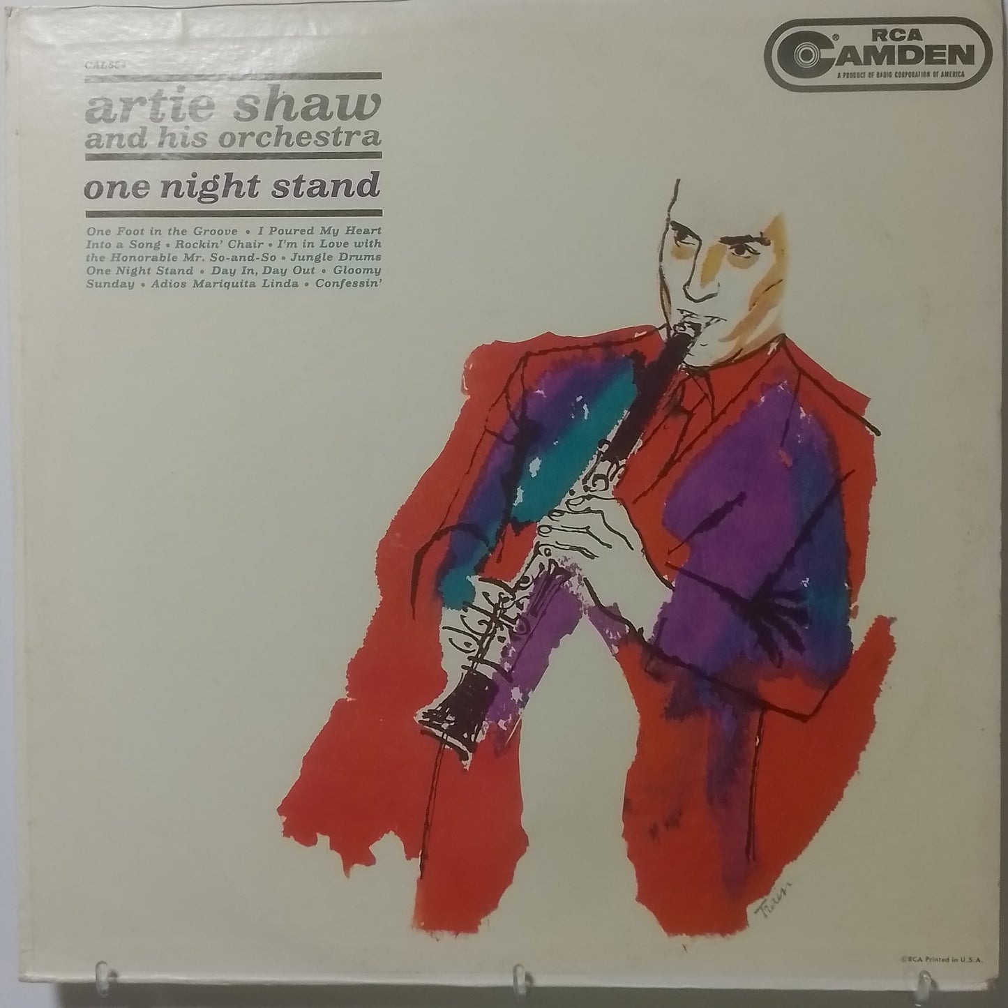 lp Artie Shaw One Night Stand made usa 1963 jazz