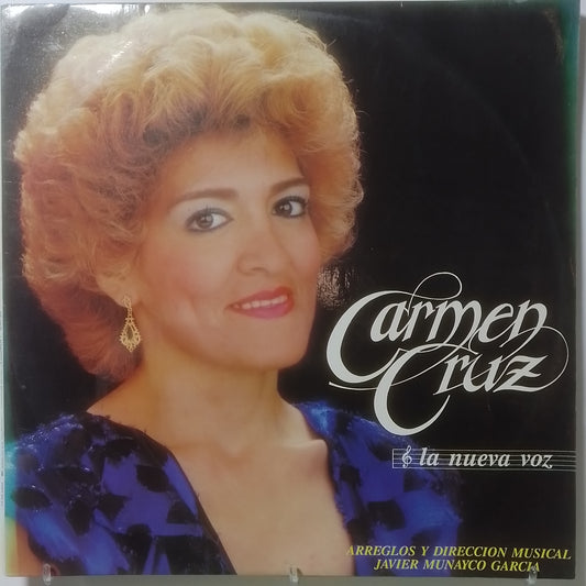 lp carmen cruz mi canto es criollo made peru 1991 criollo folk