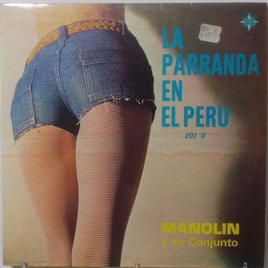 lp Manolin Y Su Conjunto La Parranda En El Peru Vol 2 made peru 1980 latin cumbia