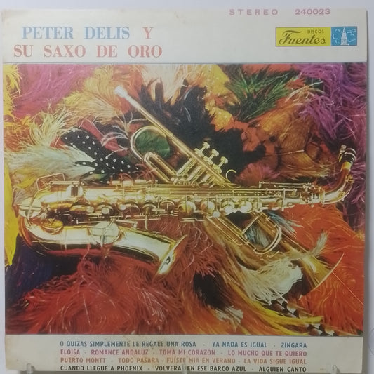 lp Peter Delis Y Su Saxo De Oro made peru 1969 latin jazz