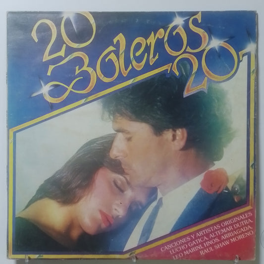 lp 20 Boleros 20 Los Angeles Negros Lucho Gatica Gregorio Barrios varios made peru 1986 latin balada