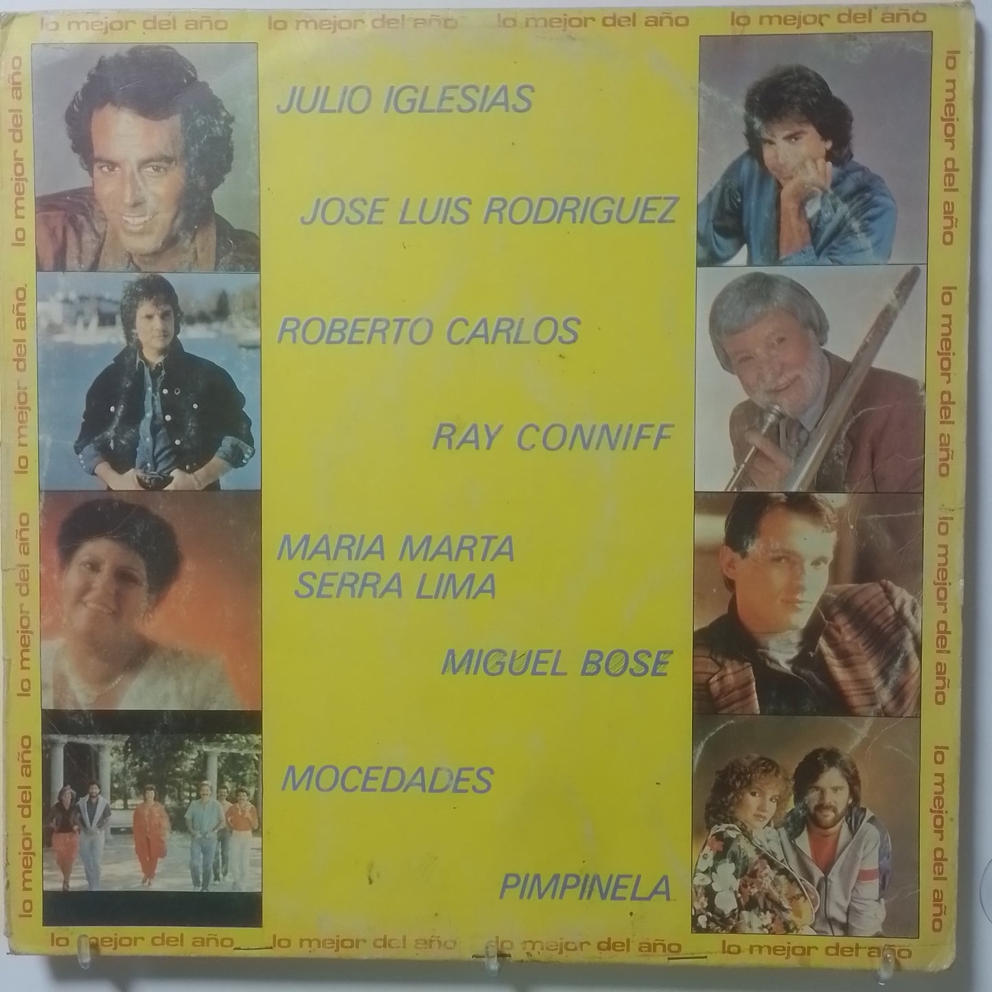 lp lo mejor del año miguel bose pimpinela roberto carlos varios made peru 1983 latin pop