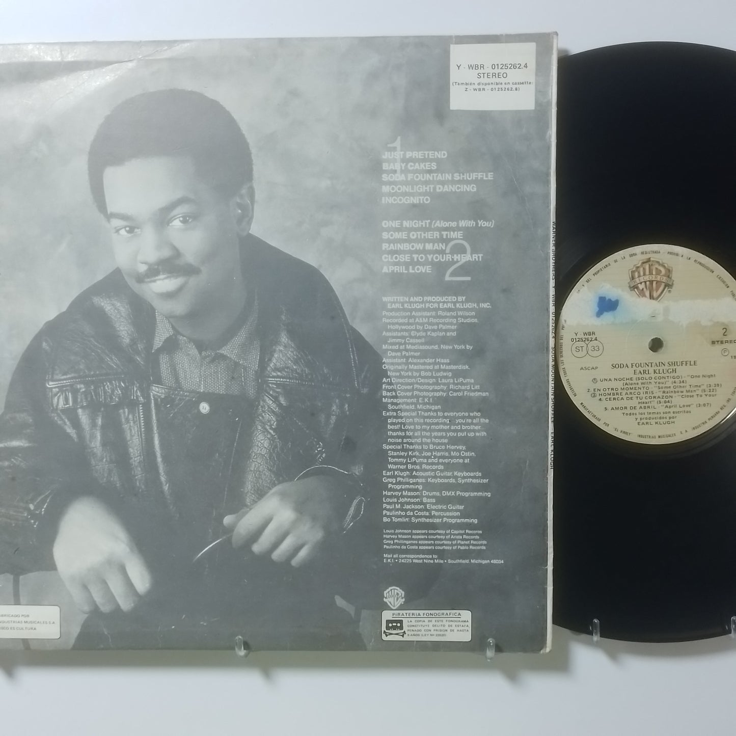 lp Earl Klugh Soda Fountain Shuffle made peru 1985 jazz