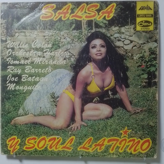 lp Salsa Y Soul Latino Willie Colon Ray Barretto Orchestra Harlow varios made peru 1972 salsa