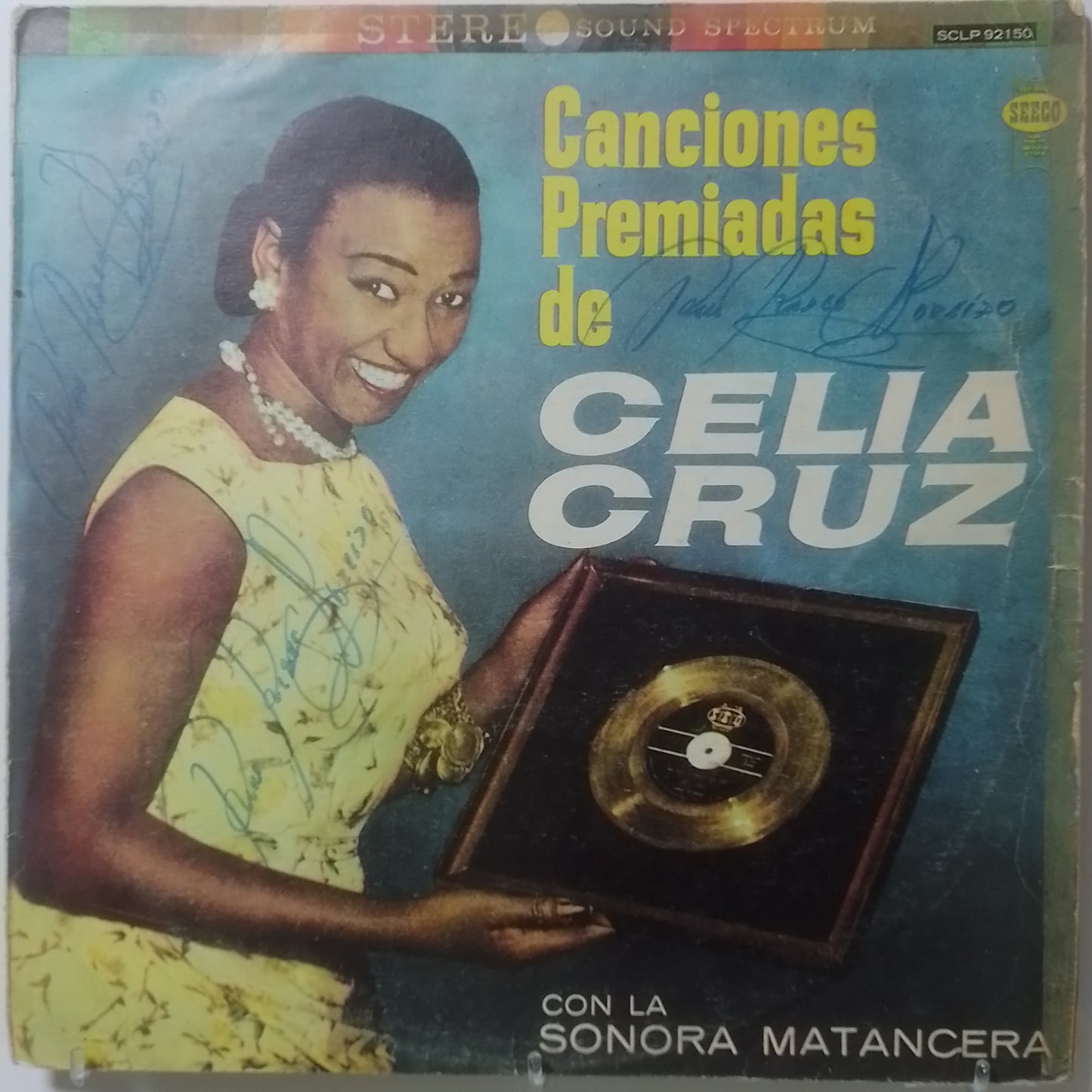 lp Celia Cruz Con La Sonora Matancera Canciones Premiadas De made peru 1965 latin mambo