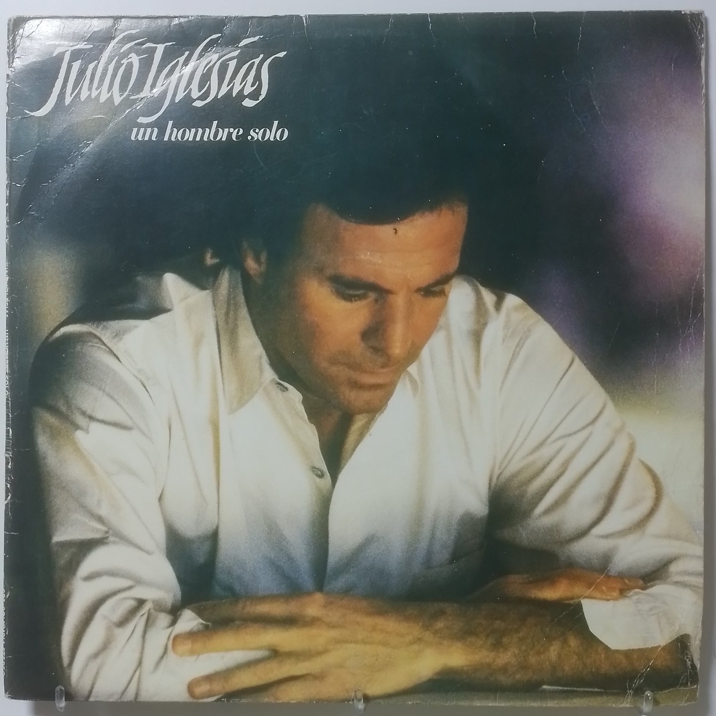 lp Julio Iglesias Un Hombre Solo made peru 1987 español balada