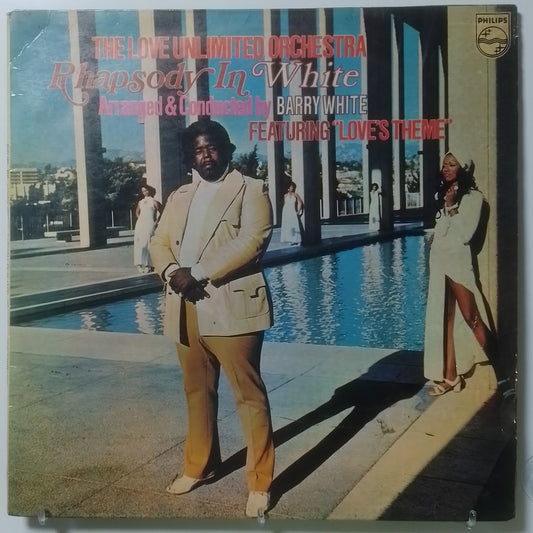 lp The Love Unlimited Orchestra Barry White Rhapsody In White made peru 1974 soul jazz