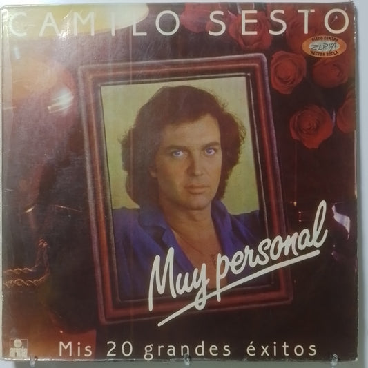 x2 lp Camilo Sesto Muy Personal Mis 20 Grandes exitos made peru 1982 español balada