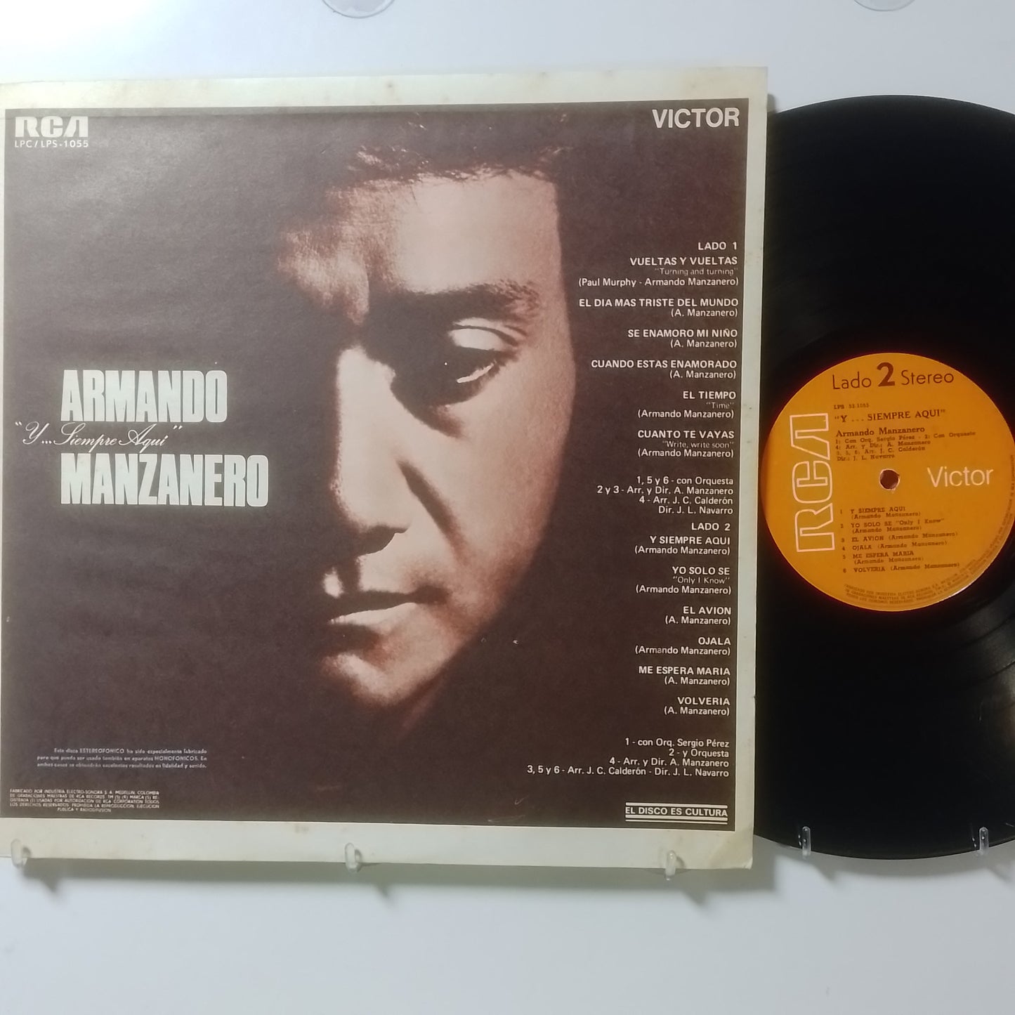 lp Armando Manzanero Y Siempre Aqui made peru 1970 latin balada