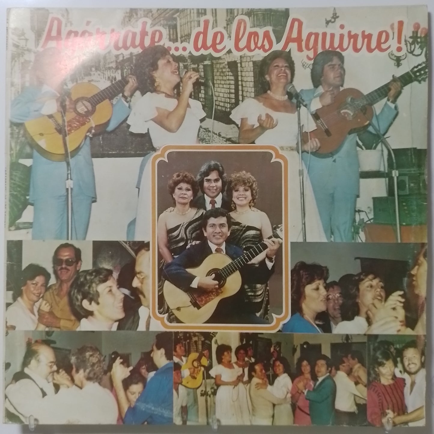 lp Los Hermanos Aguirre Agarrate De Los Aguirre made peru 1984 criollo folk