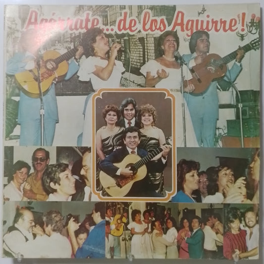 lp Los Hermanos Aguirre Agarrate De Los Aguirre made peru 1984 criollo folk