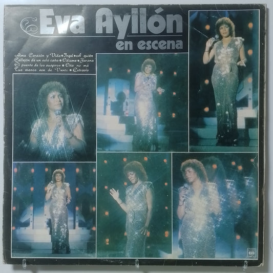 lp Eva Ayllon Eva Ayllon en Escena made peru 1984 criollo folk