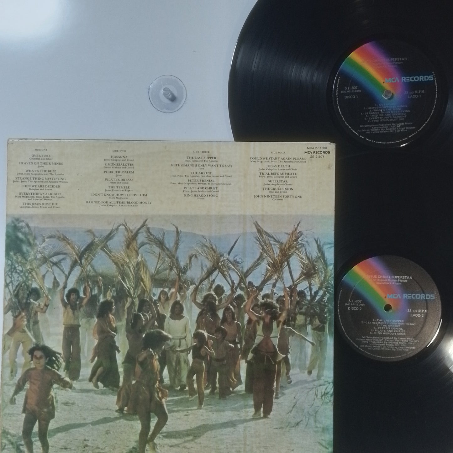 x2 lp Jesus Christ Superstar The Original Motion Picture Sound Track Album made peru 1973 soundtrack