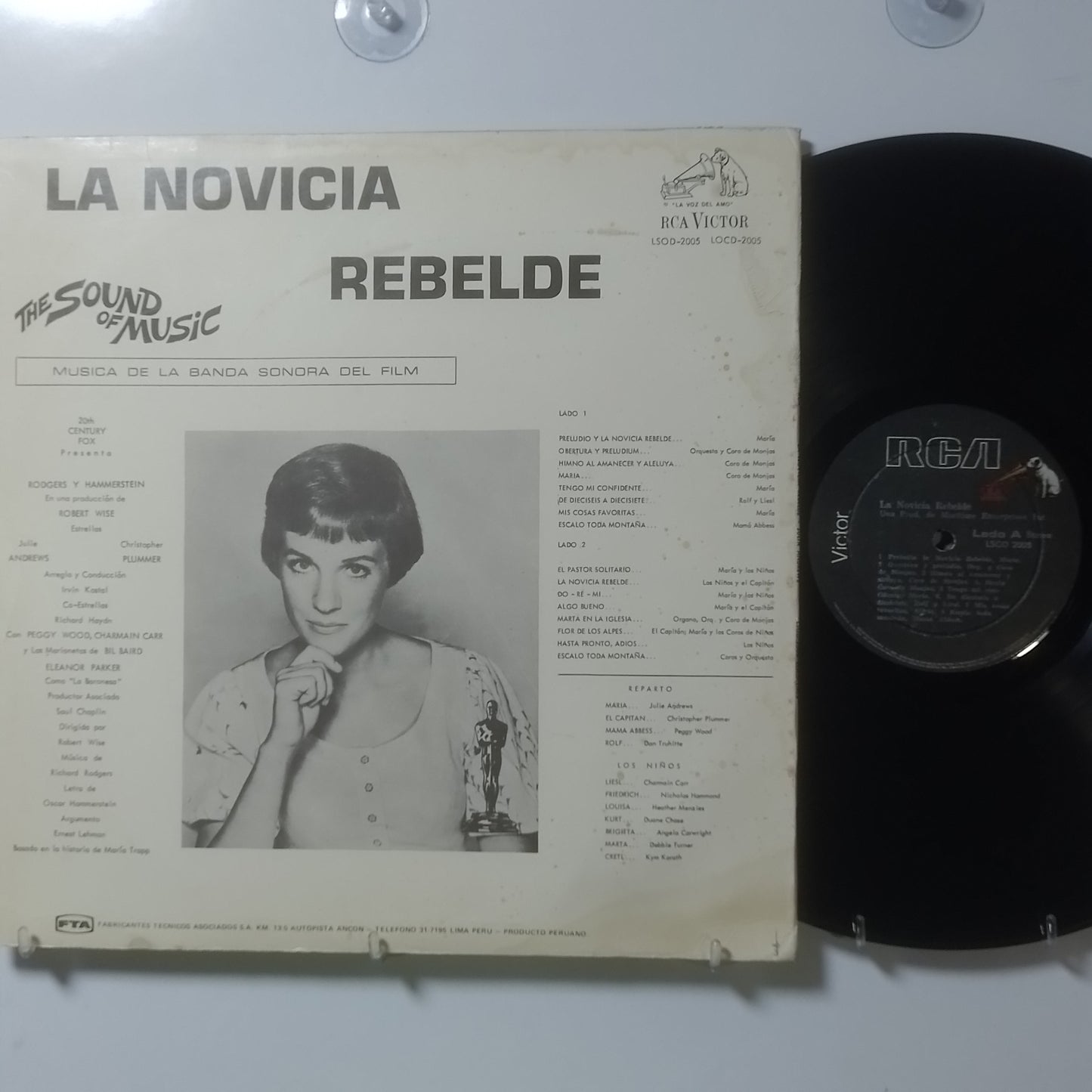 lp The Sound Of Music la novicia rebelde made peru 1965 soundtrack