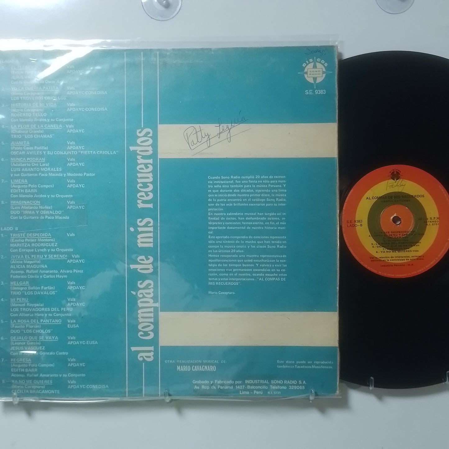 lp Al Compas De Mis Recuerdos jesus vasquez los troveros criollos luis abanto morales varios made peru 1980 criollo folk