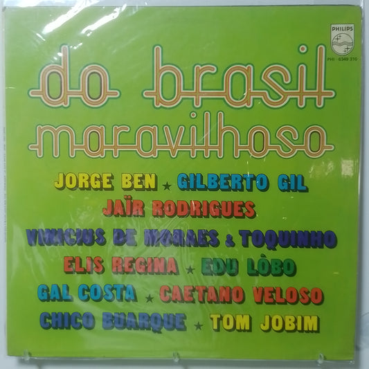 lp do brasil maravilloso gal costa gilberto gil elis regina varios made peru 1980 latin brasil