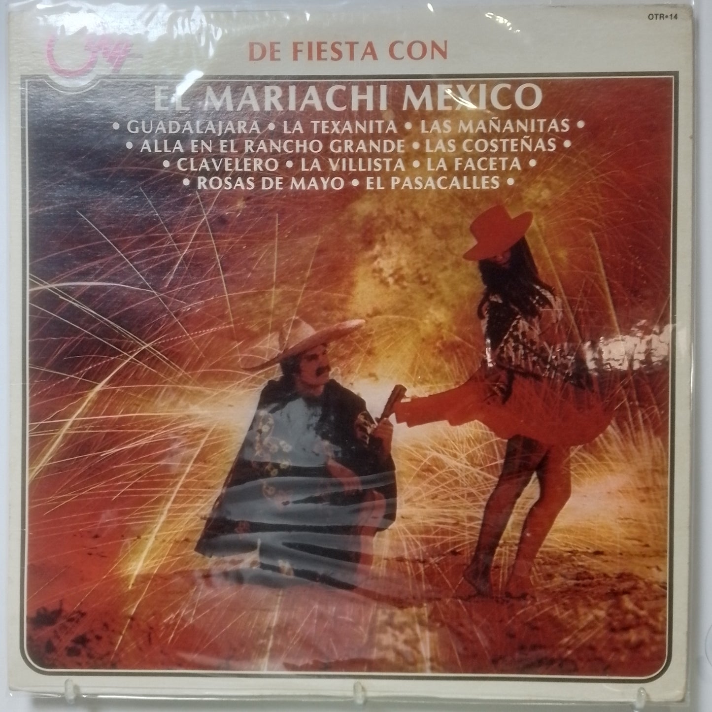 lp Mariachi Mexico de Pepe Villa De Fiesta Con El Mariachi Mexico made mexico 1980 folk mariachi