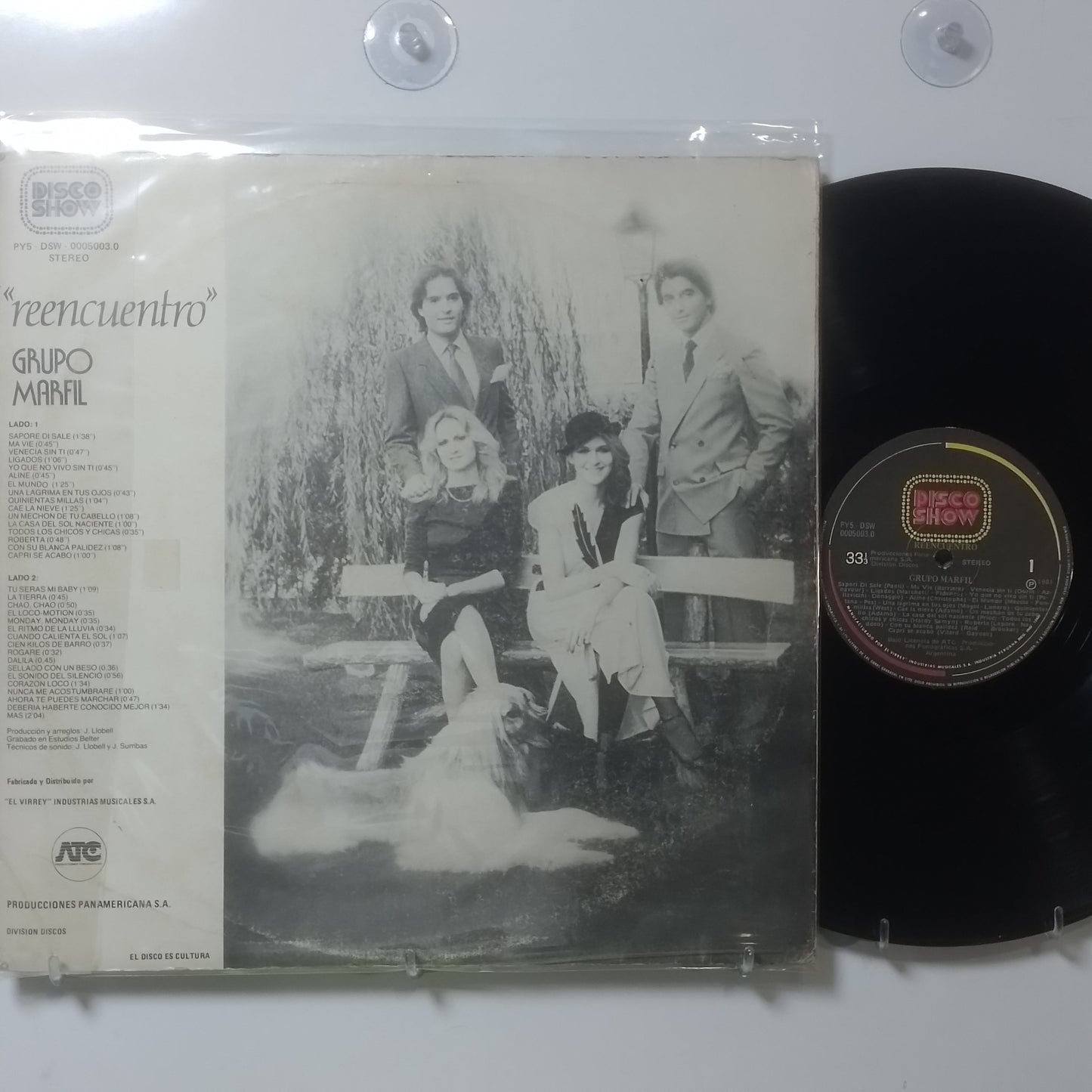 lp grupo marfil reencuentro made peru 1981 latin pop