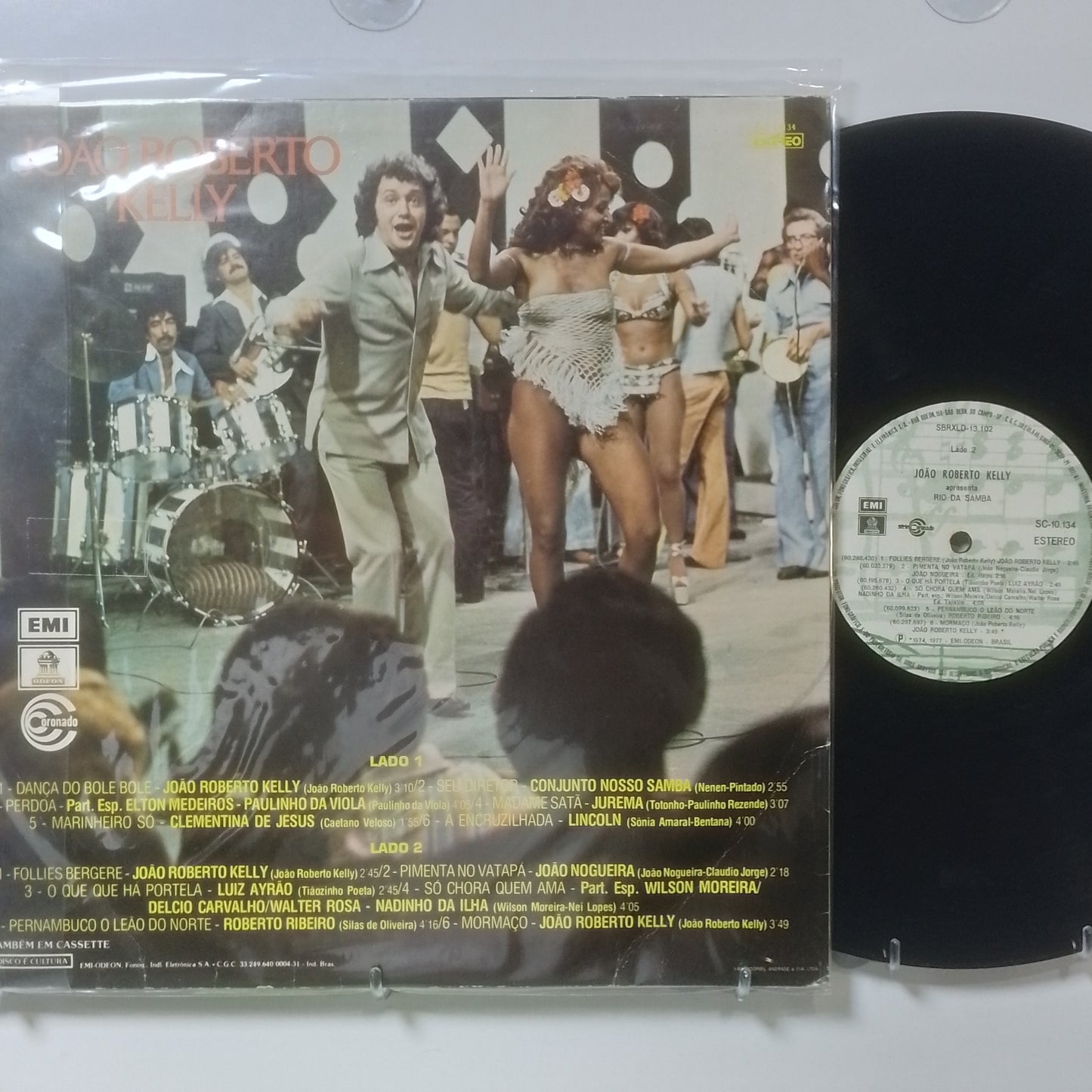 lp João Roberto Kelly Apresenta Rio Da Samba made brasil 1977 latin samba