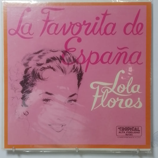 lp Lola Flores La Favorita De España made usa 1960 flamenco folk