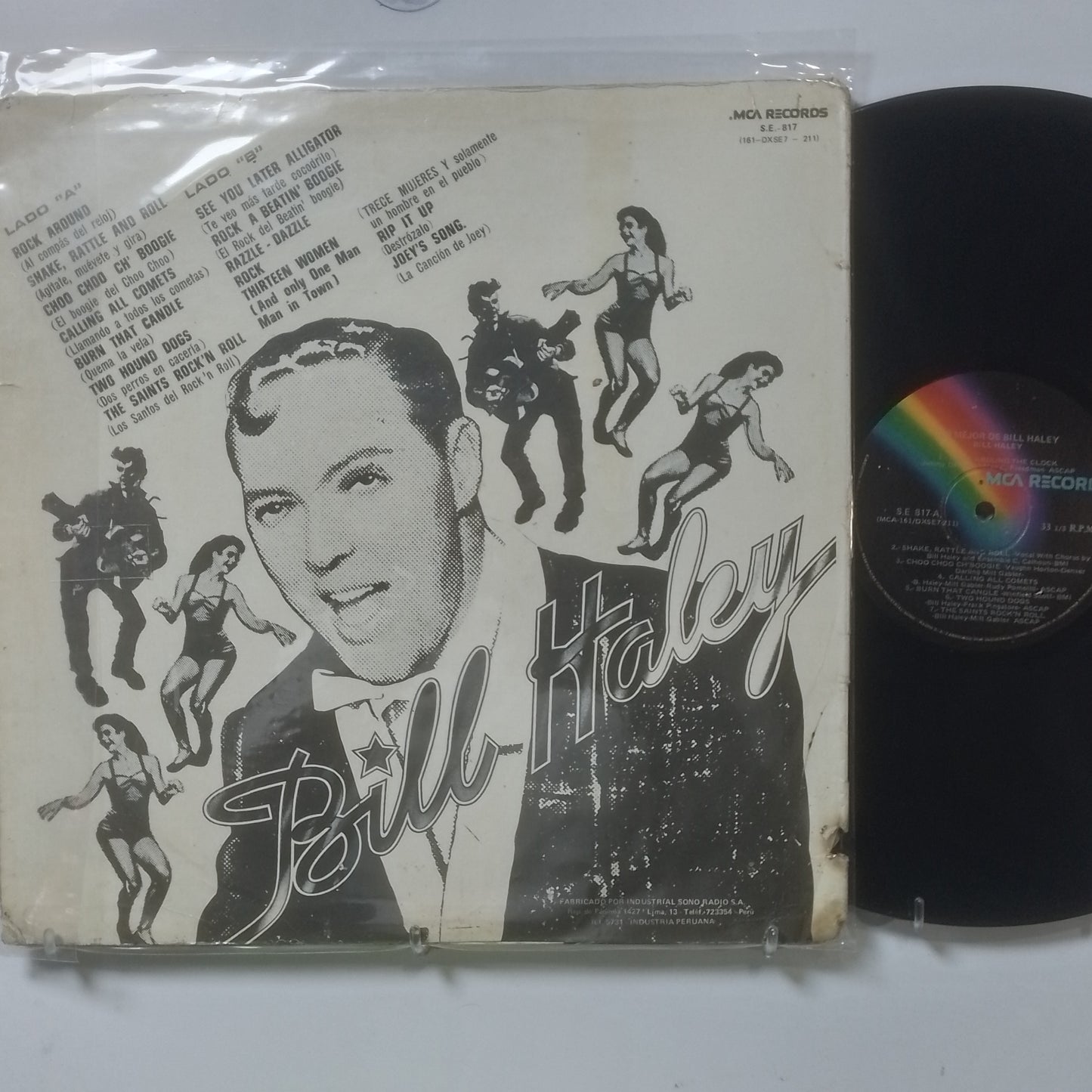 lp bill haley lo mejor de bill haley made peru 1980 rock