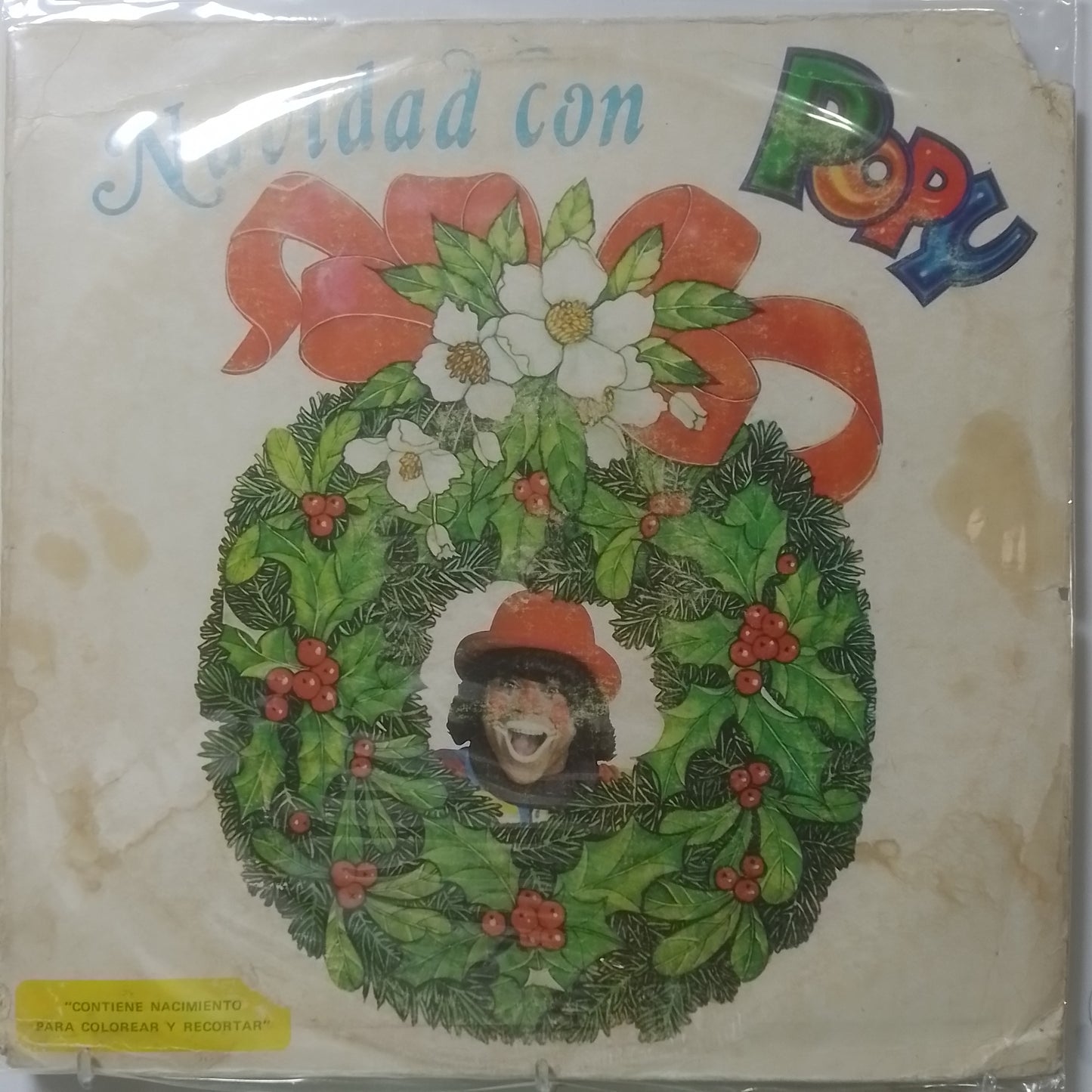 lp popy navidad con popy made peru 1986 infantil