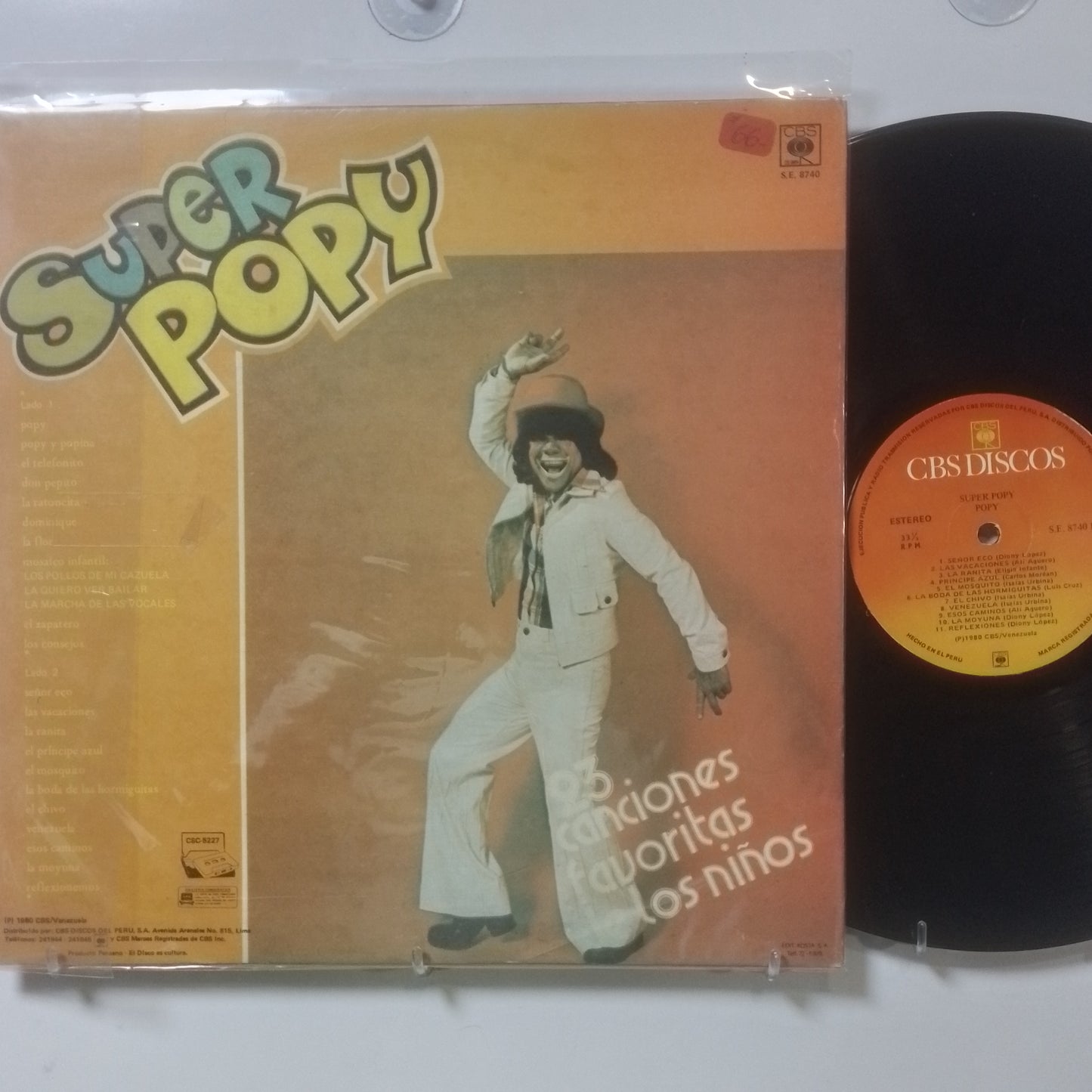 lp popy super popy made peru 1980 infantil