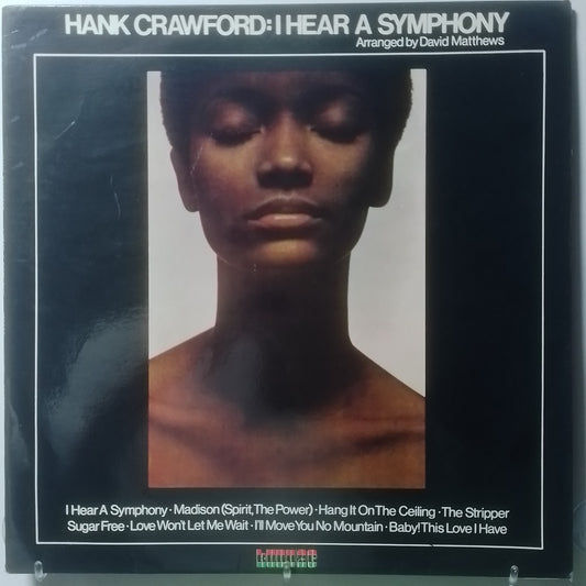 lp Hank Crawford I Hear A Symphony made peru 1976 soul