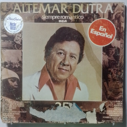 lp Altemar Dutra Siempre Romantico 25 Boleros Inolvidables made peru 1980 latin bolero