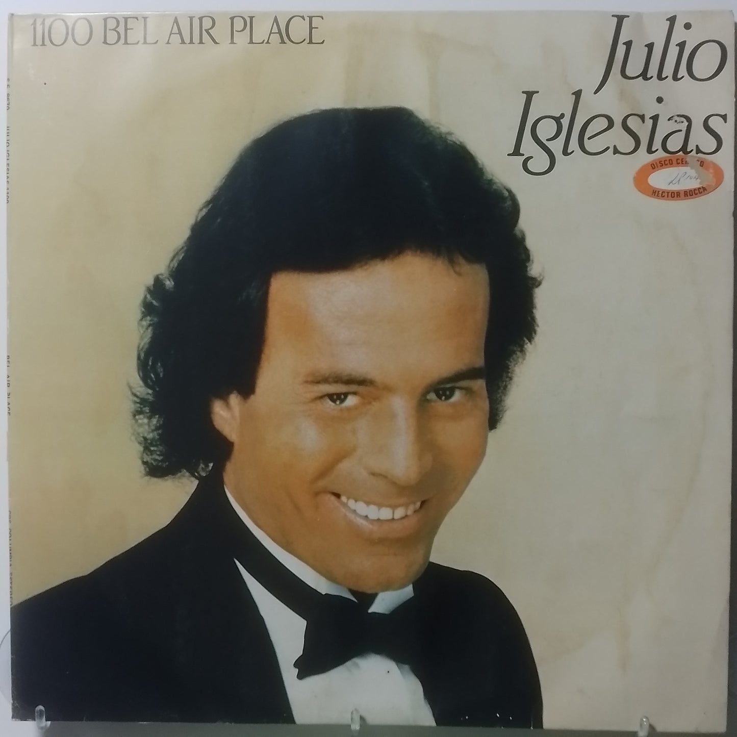 lp Julio Iglesias 1100 Bel Air Place made peru 1984 balada pop latin