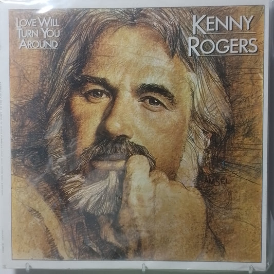 lp Kenny Rogers Love Will Turn You Around made peru 1982 country