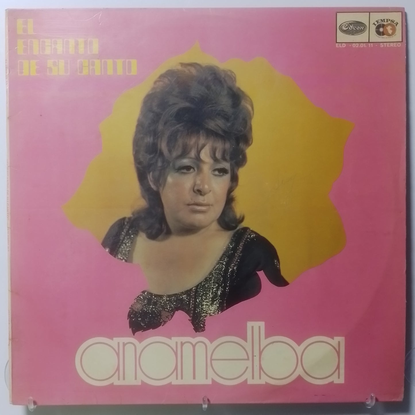 lp Anamelba El Encanto De Su Canto made peru 1980 latin bolero