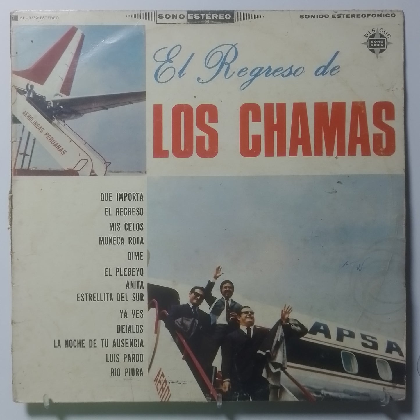 lp Los Chamas El Regreso De Los Chamas made peru 1970 criollo folk