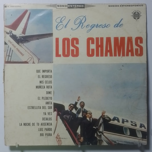 lp Los Chamas El Regreso De Los Chamas made peru 1970 criollo folk