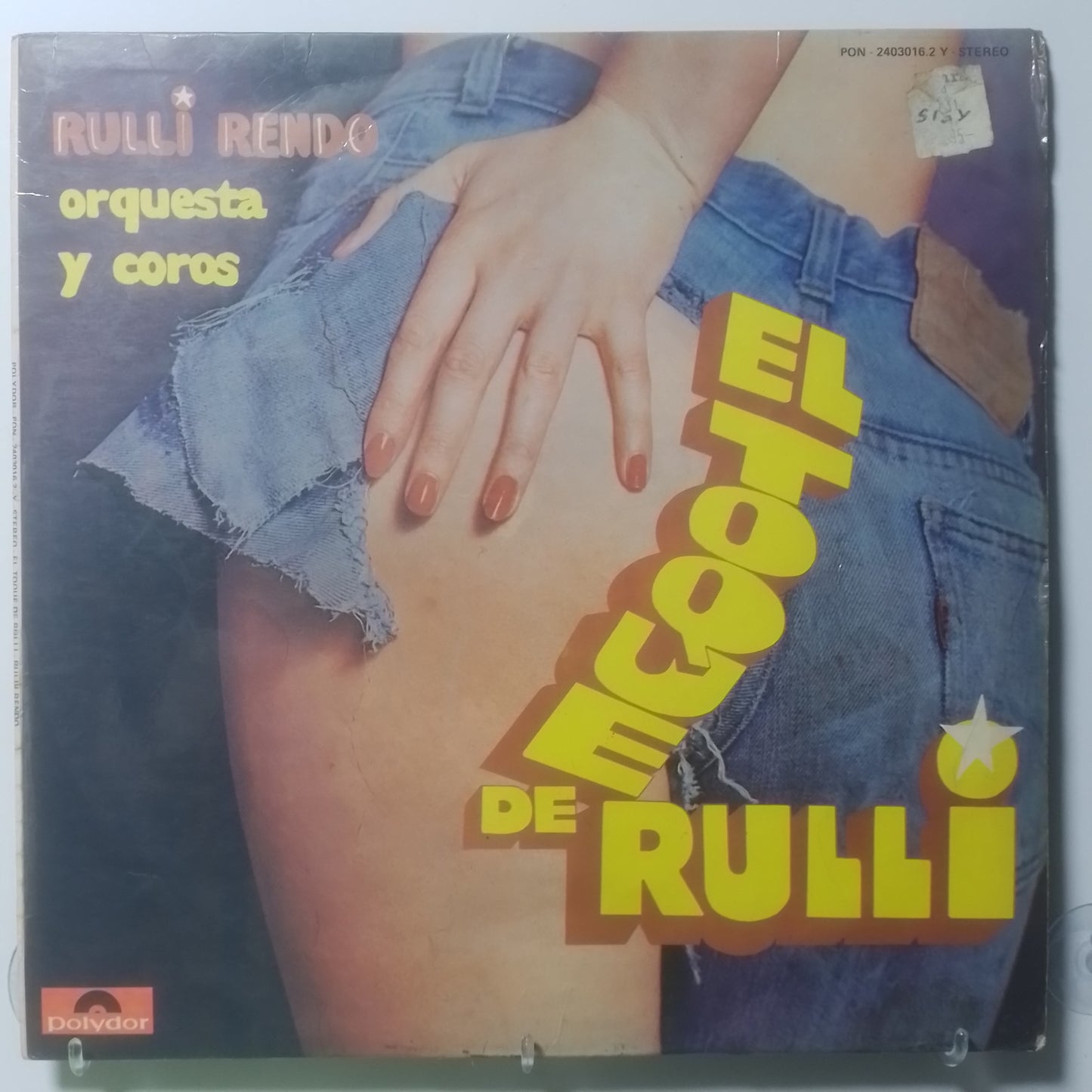 lp Rulli Rendo Orquesta y Coros el toque de rulli made peru 1987 latin cumbia