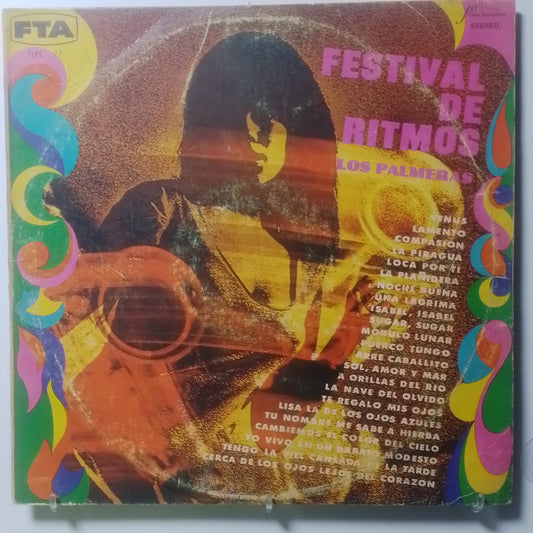 lp Los Palmeras Festival De Ritmos made peru 1975 rock cumbia