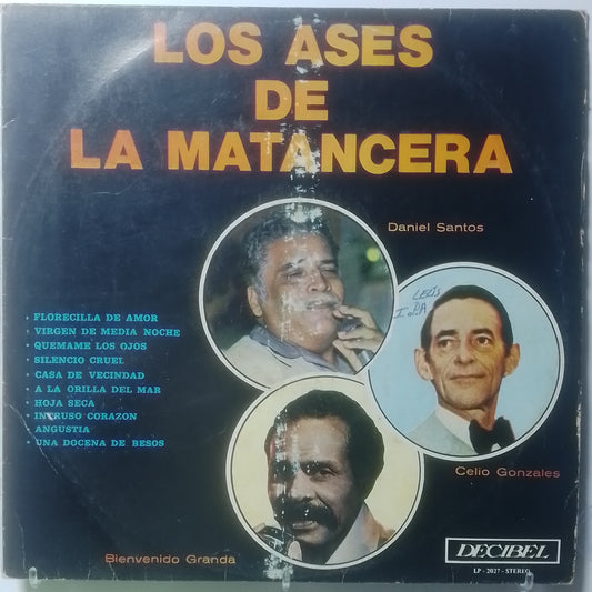 lp los ases de la matancera daniel santos celio gonzales bienvenido granda made peru 1983 latin bolero