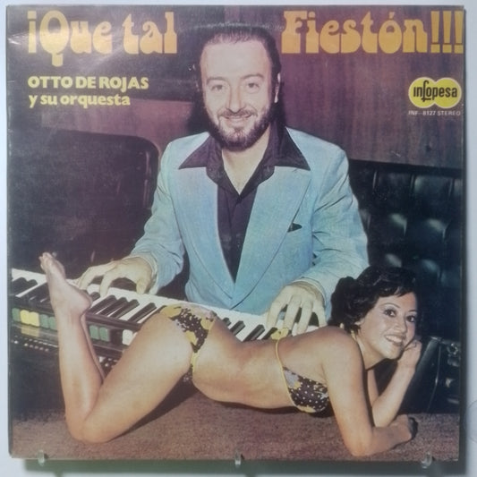 lp Otto De Rojas Y Su Orquesta Que Tal Fieston made peru 1978 latin rock cumbia